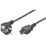 Microconnect PE010850 power cable Black 5 m CEE7/7 C5 coupler