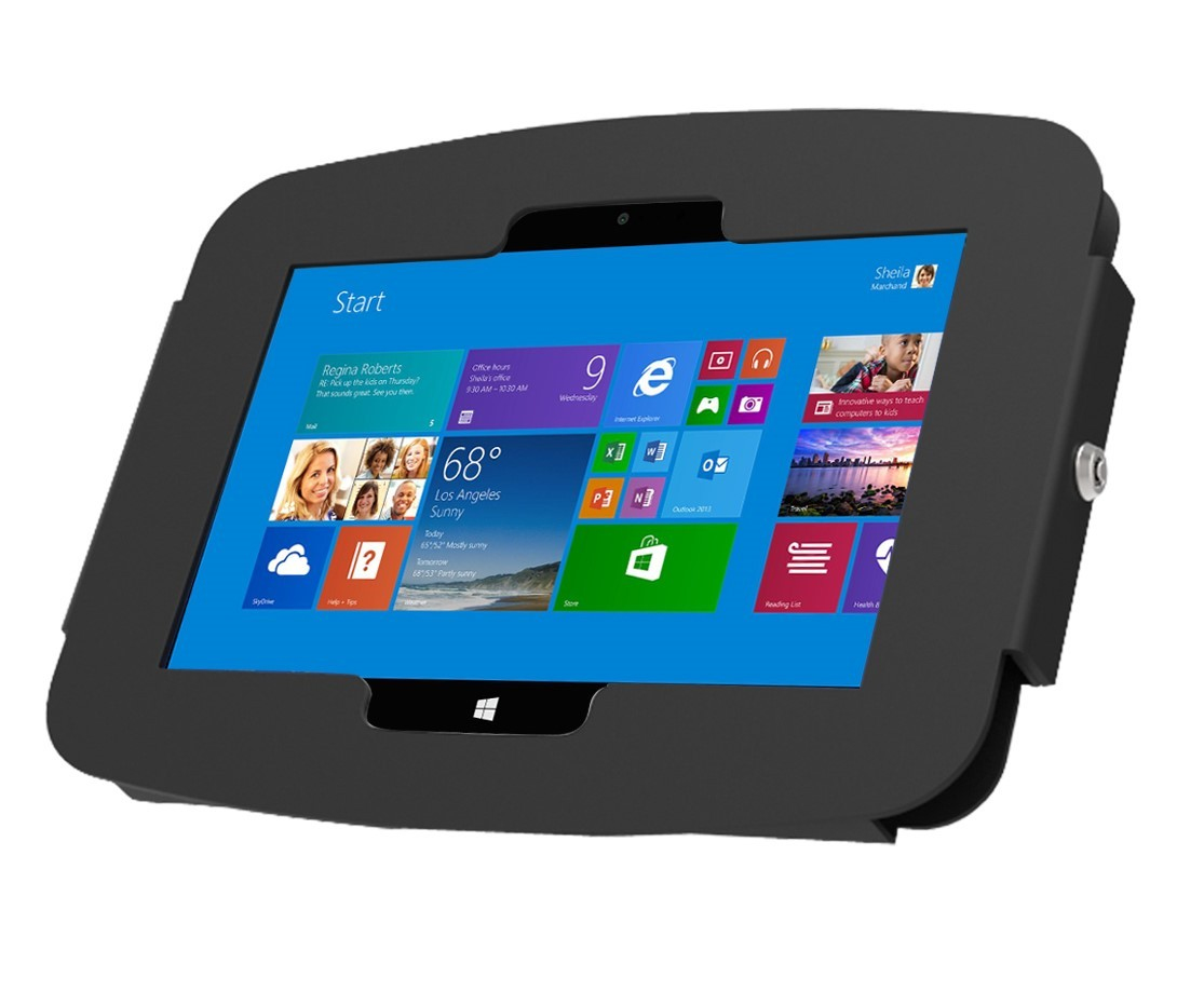 Image of Compulocks Surface Pro 3-7 Space Enclosure Wall Mount Black