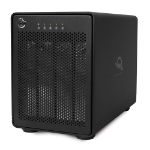 OWC ThunderBay 4 HDD/SSD enclosure Black 2.5/3.5"