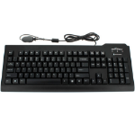 Seal Shield Clean keyboard Universal USB QWERTY US English Black