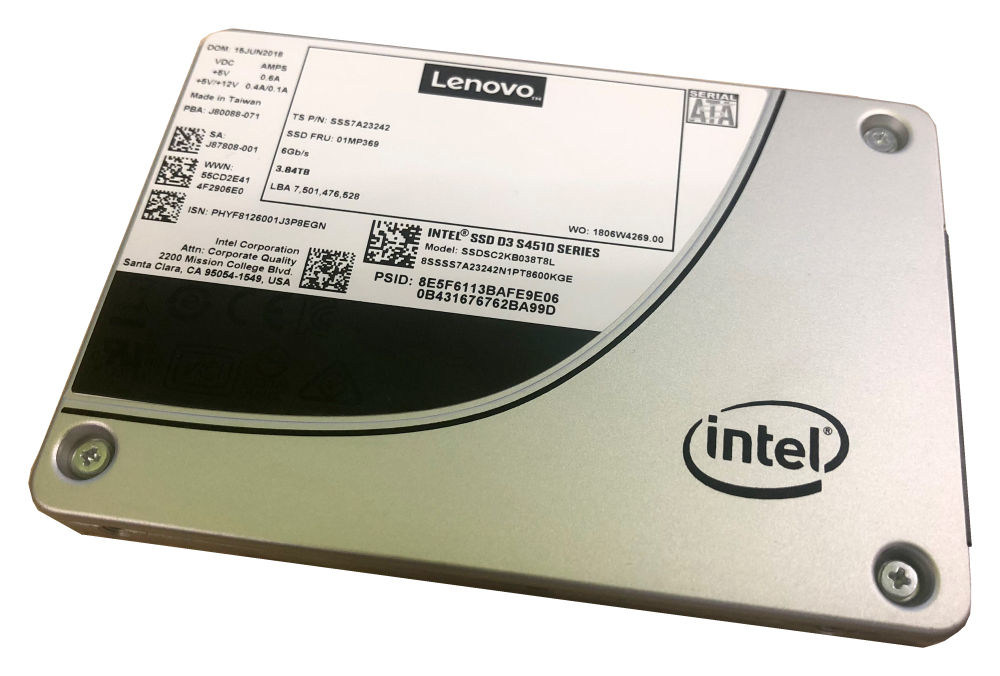Image of Lenovo 4XB7A13626 internal solid state drive 3.5" 480 GB Serial...