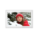 Denver PFF-1021 digital photo frame White 25.6 cm (10.1") Touchscreen Wi-Fi