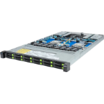 GIGABYTE R183-Z92-AAV1 LGA 6096 Rack (1U) Zwart, Staal