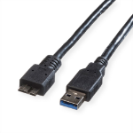 ROLINE USB 3.0 Cable, A - Micro B, M/M 3.0 m