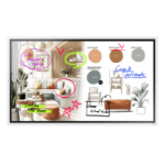 Samsung WM65FX Digitale signage flatscreen 165,1 cm (65") LED Wifi 450 cd/m² 4K Ultra HD Grijs, Wit Touchscreen Tizen 12/7