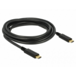 DeLOCK 83325 USB cable USB 2.0 3 m USB C Black