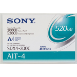 Sony SDX4200CWW backup storage media Blank data tape 200 GB AIT 0.315" (8 mm)