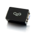 C2G 82401 kabelomvandlare (hane/hona) DVI-D HD15 Svart