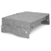 BakkerElkhuizen Q-riser 110 Circular 76,2 cm (30") Bureau Grijs