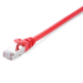 V7 Cable de red blindado CAT6 STP 02M Rojo