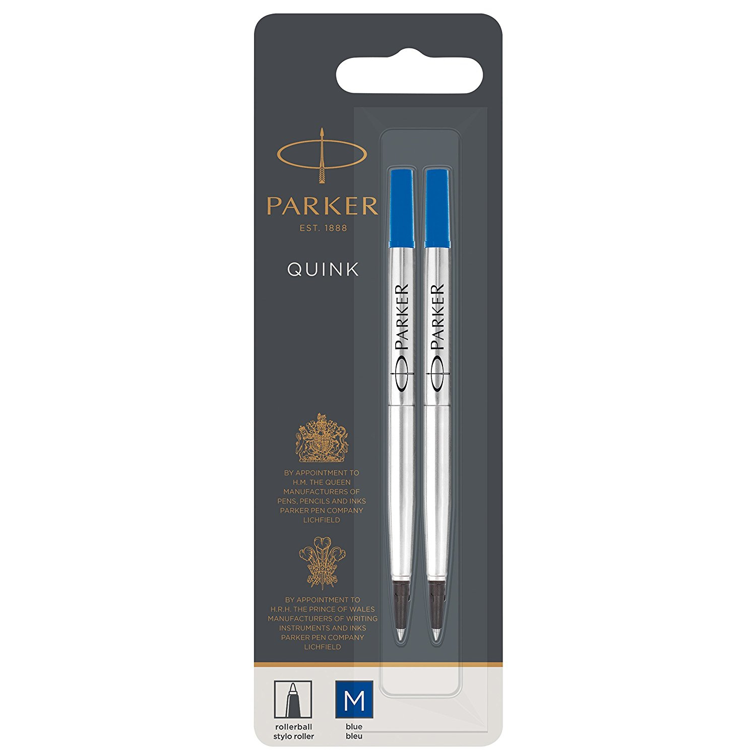 Image of Parker 1950327 pen refill Blue Medium 2 pc(s)