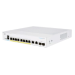 Cisco CBS250-8PP-E-2G-EU netwerk-switch Managed L2/L3 Gigabit Ethernet (10/100/1000) Zilver
