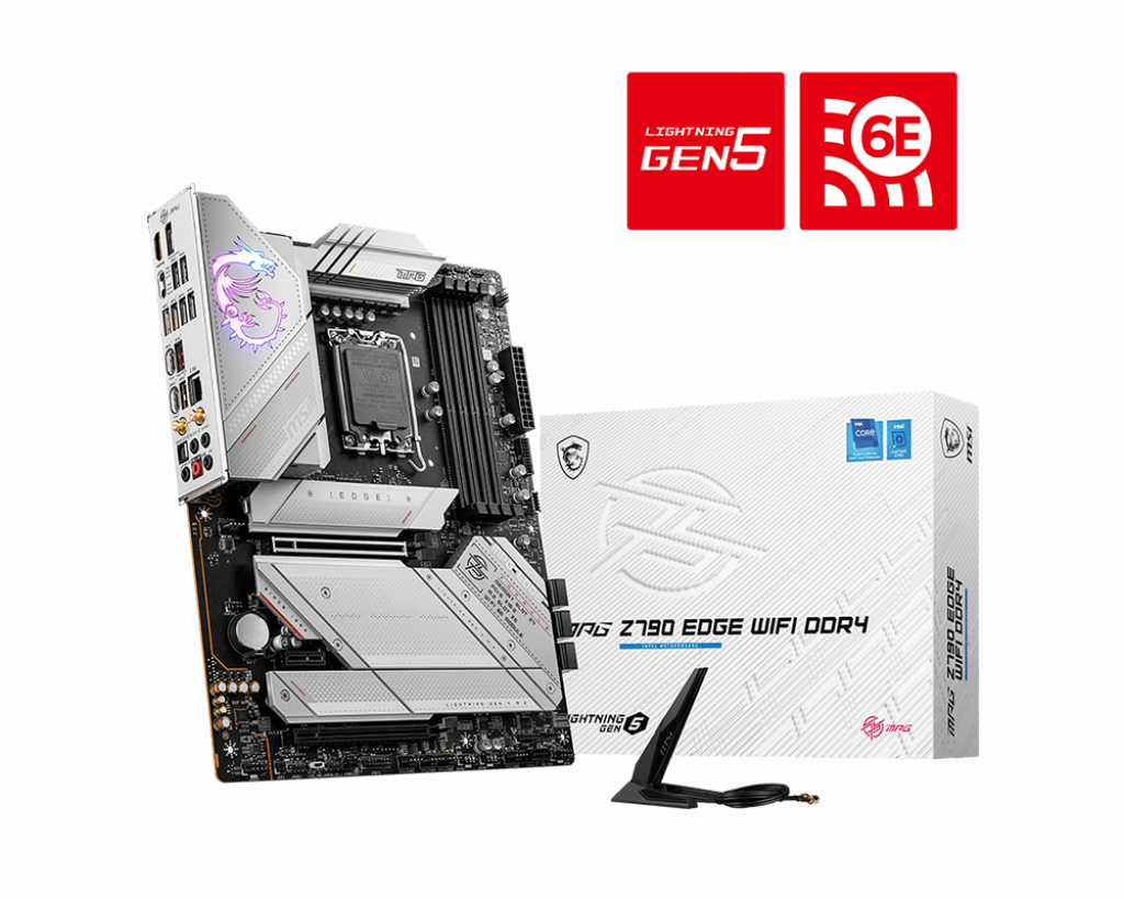 Image of MSI Z790 EDGE WIFI DDR4 Intel Z690 LGA 1700 ATX