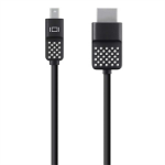 Belkin Mini DisplayPort to HDTV Cable 3.6 m HDMI Black