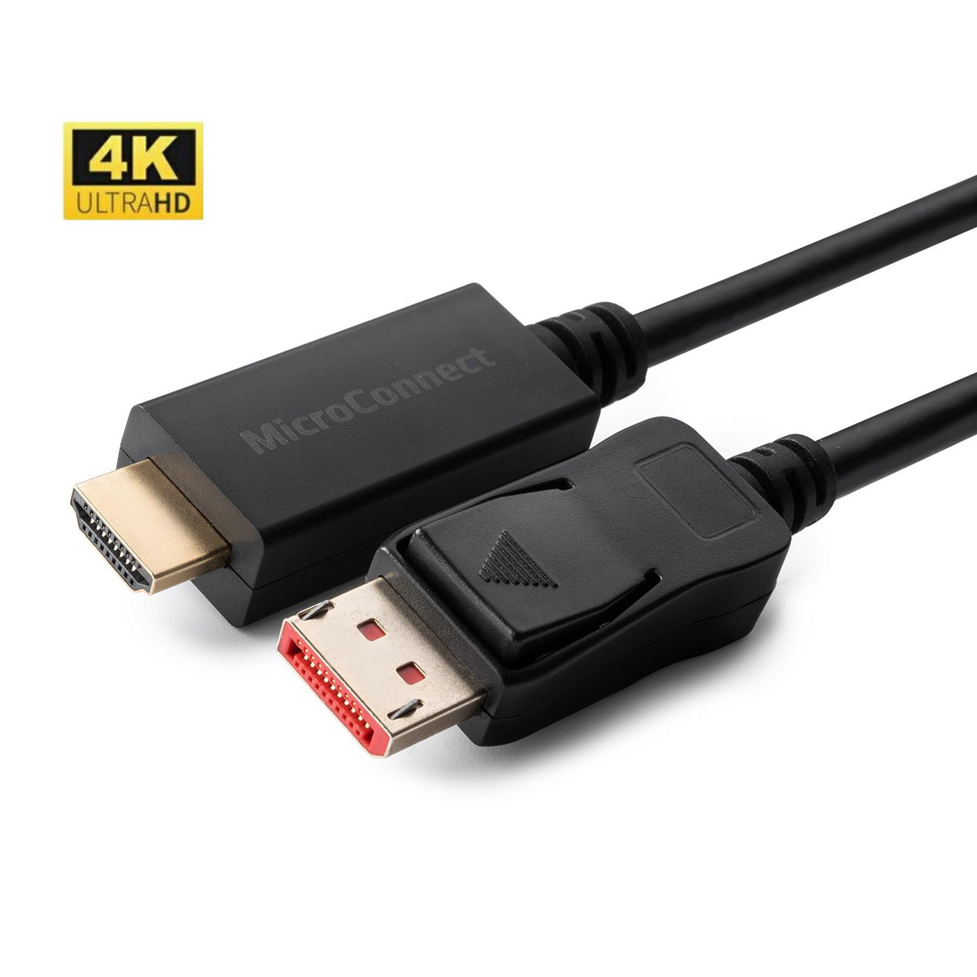 Image of Microconnect MC-DP-HDMI-1004K video cable adapter 1 m DisplayPort...