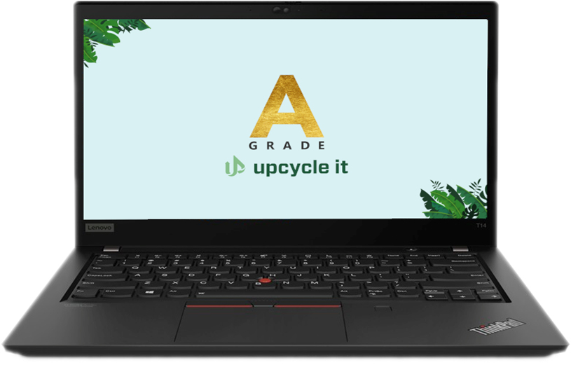 upcycle it Lenovo ThinkPad T14s 1. Gen (Refurbished) A AMD Ryzen™ 5 PRO 4650U Laptop 35.6 cm (14") Full HD 8 GB DDR4-SDRAM 256 GB SSD Windows 11 Pro Nordic Black