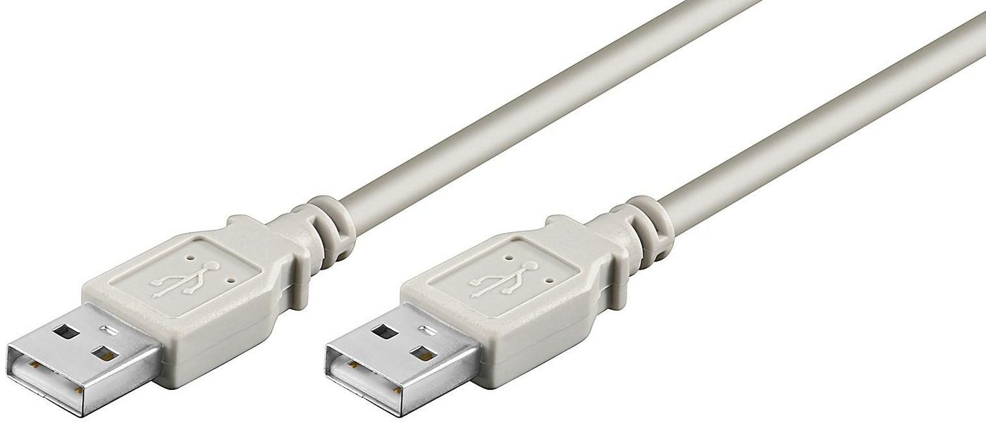 Photos - Cable (video, audio, USB) Microconnect USBAA05 USB cable 0.5 m USB 2.0 USB A Grey 
