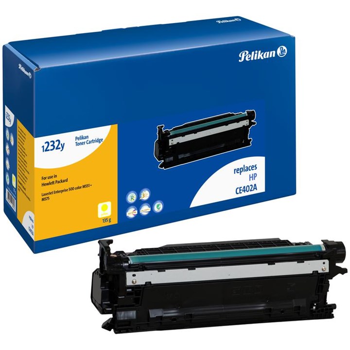 Image of Pelikan Laser Toner For HP 507A Yellow (Ce402A)
