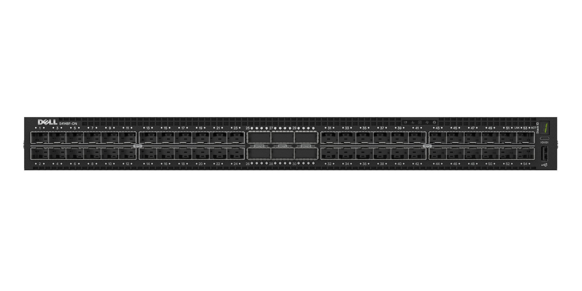 DELL S-Series S4148F-ON Managed L2/L3 1U Black