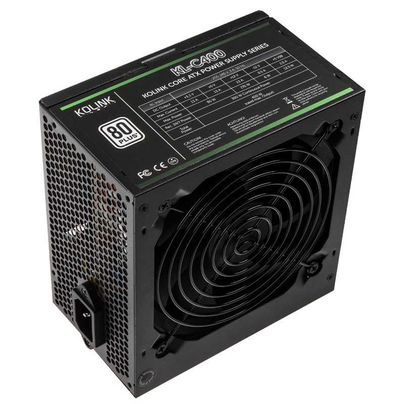 Core Series 400W 80 Plus Certified Power Supply thumbnail