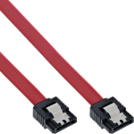 InLine SATA Cable for 150 / 300 / 600 S-ATA links with latches 0.5m