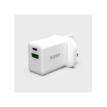 Port Designs 900069-UK mobile device charger Smartphone, Tablet White AC Fast charging Indoor