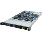 GIGABYTE R163-SG2-AAC1 LGA 4677 (Socket E) Rack (1U) Zwart, Staal