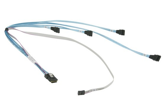 Supermicro CBL-0188L-02 Serial Attached SCSI (SAS) cable 0.7 m Blue, Grey