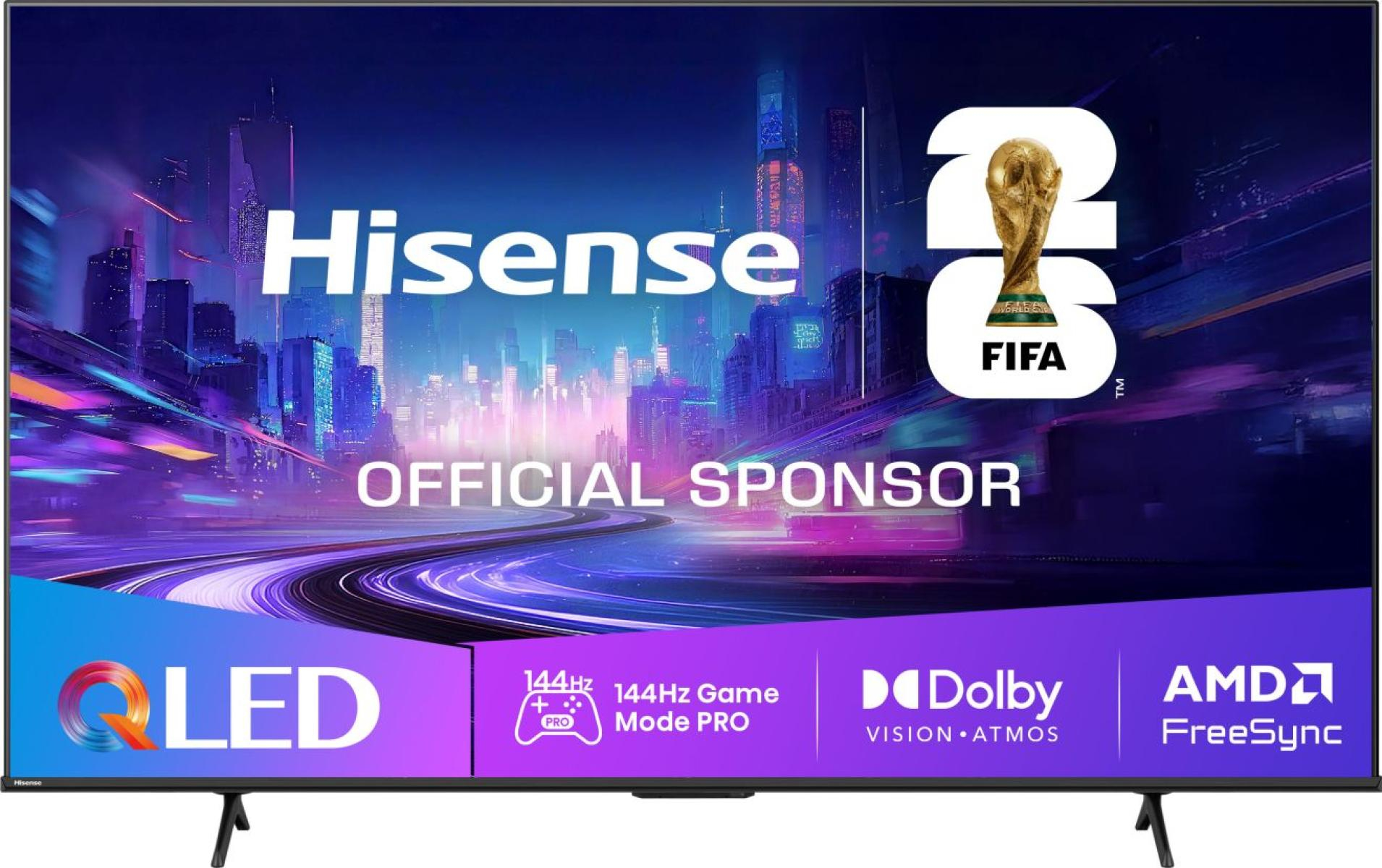 Hisense 55E7Q PRO 139.7 cm (55") 4K Ultra HD Smart TV Wi-Fi Black 330 cd/mÂ²