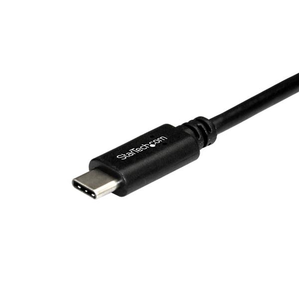 StarTech.com Right-Angle USB-C Cable - M/M - 1 m (3 ft.) - USB 2.0