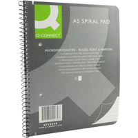 Q-CONNECT+Q-CONNECT+RULED+SPIRAL+SC+PAD+A5+PK5