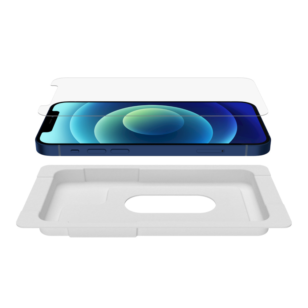 Belkin ScreenForce Clear screen protector Mobile phone/Smartphone Apple 1 pc(s)