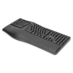 Digitus Ergonomic Keyboard, Wireless, 2.4 GHz