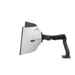 Ergotron HX Series HX ARM WITH VERY HEAVY DUTY PIVOT DESK monitor mount / stand 144.8 cm (57") Black