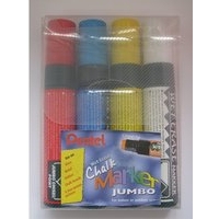 Image of Pentel JUMBO CHALK MARKERS PK4 AST