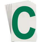 Brady TS-152.40-514-C-GN-20 self-adhesive symbol 20 pc(s) Green Letter