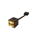 AddOn Networks VGASPLMFF VGA cable 7.87" (0.2 m) VGA (D-Sub) Black
