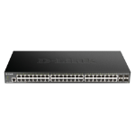 D-Link DGS-1250-52X network switch Managed L3 Gigabit Ethernet (10/100/1000) Black