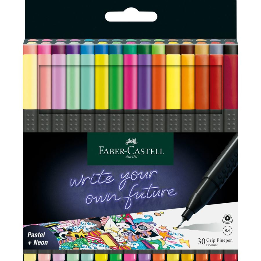 Faber-Castell 151630 fineliner Fine Multicolour 15 pc(s)