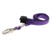 Digital ID 10mm Recycled Plain Purple Lanyards with Metal Lobster Clip (Pack of 100)