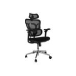 Equip Ergonomic Office Chair with Headrest and Armrests, Black