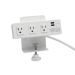 Tripp Lite TLP310USBCW surge protector White 4 AC outlet(s) 120 V 120.1" (3.05 m)