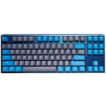 Ducky One3 Daybreak TKL keyboard Gaming USB UK English Blue, Yellow, Grey