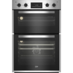 Beko Built-In Electric Double Oven - Stainless Steel