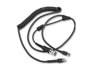Zebra CBA-UF5-C09ZAR seriella kablar Svart USB Type-A Mini-DIN (8-pin)