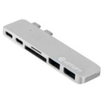 eSTUFF ES84122-SILVER laptop dock/port replicator USB 3.2 Gen 1 (3.1 Gen 1) Type-C  Chert Nigeria