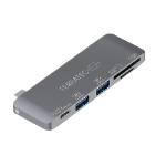 Terratec 283005 notebook dock/port replicator USB 3.2 Gen 1 (3.1 Gen 1) Type-C Grey