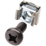 LinkBasic /LDR M6 Cagenut Screws and Fasteners For Network Cabinet - single unit only - CAA-M6SCREW CAH-CAGENUT-40