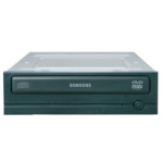 Samsung DVD-ROM 16x, Black optical disc drive Internal
