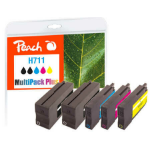 Peach PI300-795 tonercartridge 5 stuk(s) Compatibel Zwart, Cyaan, Magenta, Geel